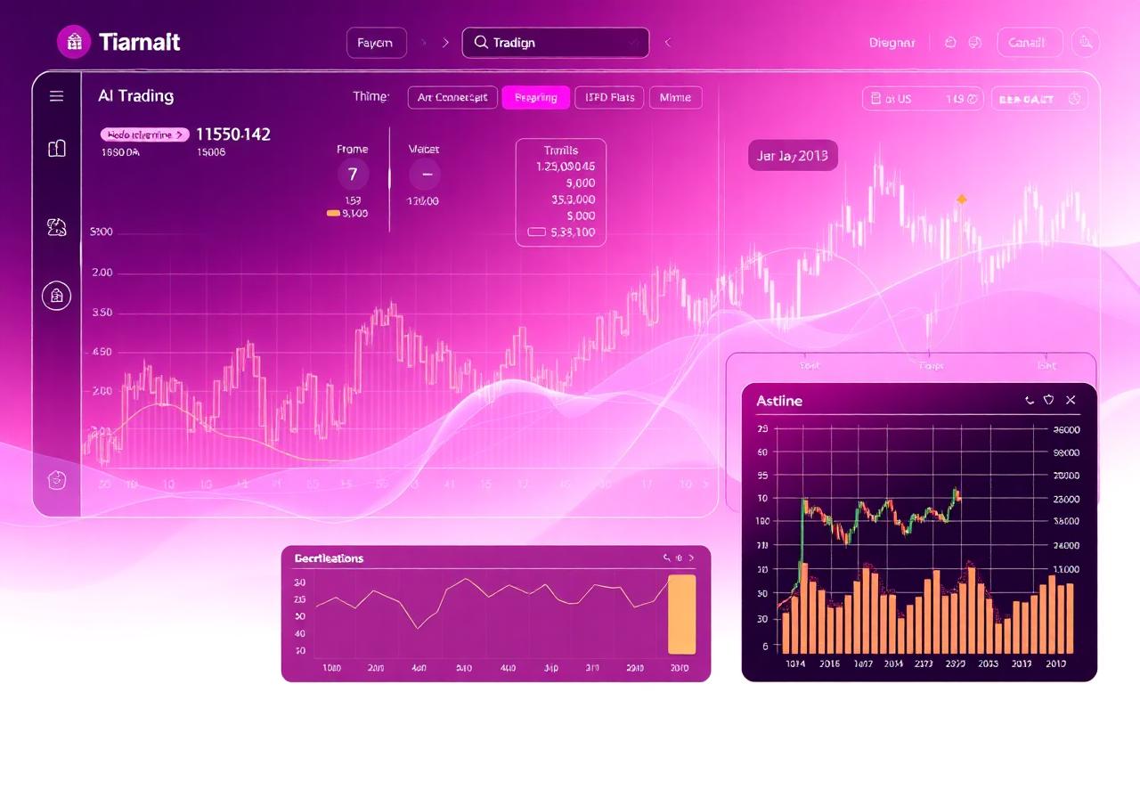 AI-powered UTrading dashboard preview